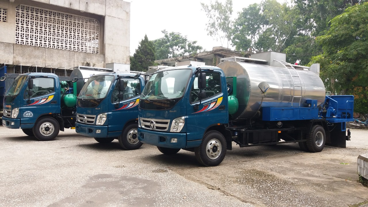 Thuận An cung cấp xe tưới nhũ tương cho nhà máy nhũ tương Petrolimex